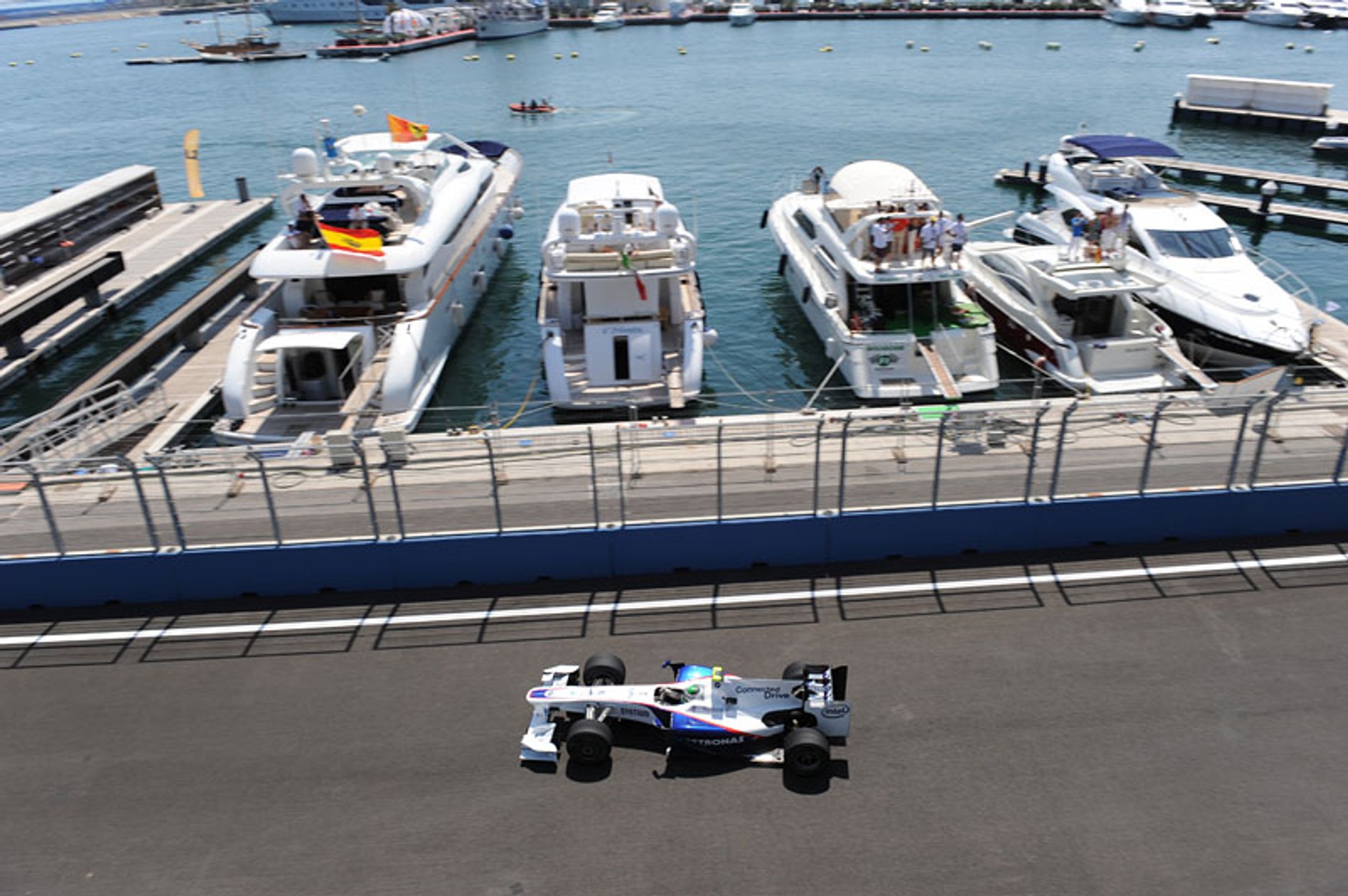 Grand Prix Europy 2009: szczęśliwy Barrichello (fotogaleria)