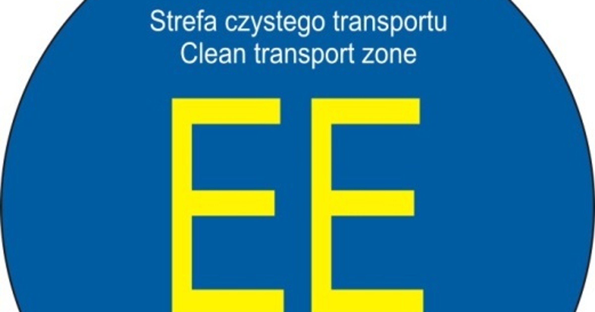 Nalepka do oznaczania pojazdów elektrycznych