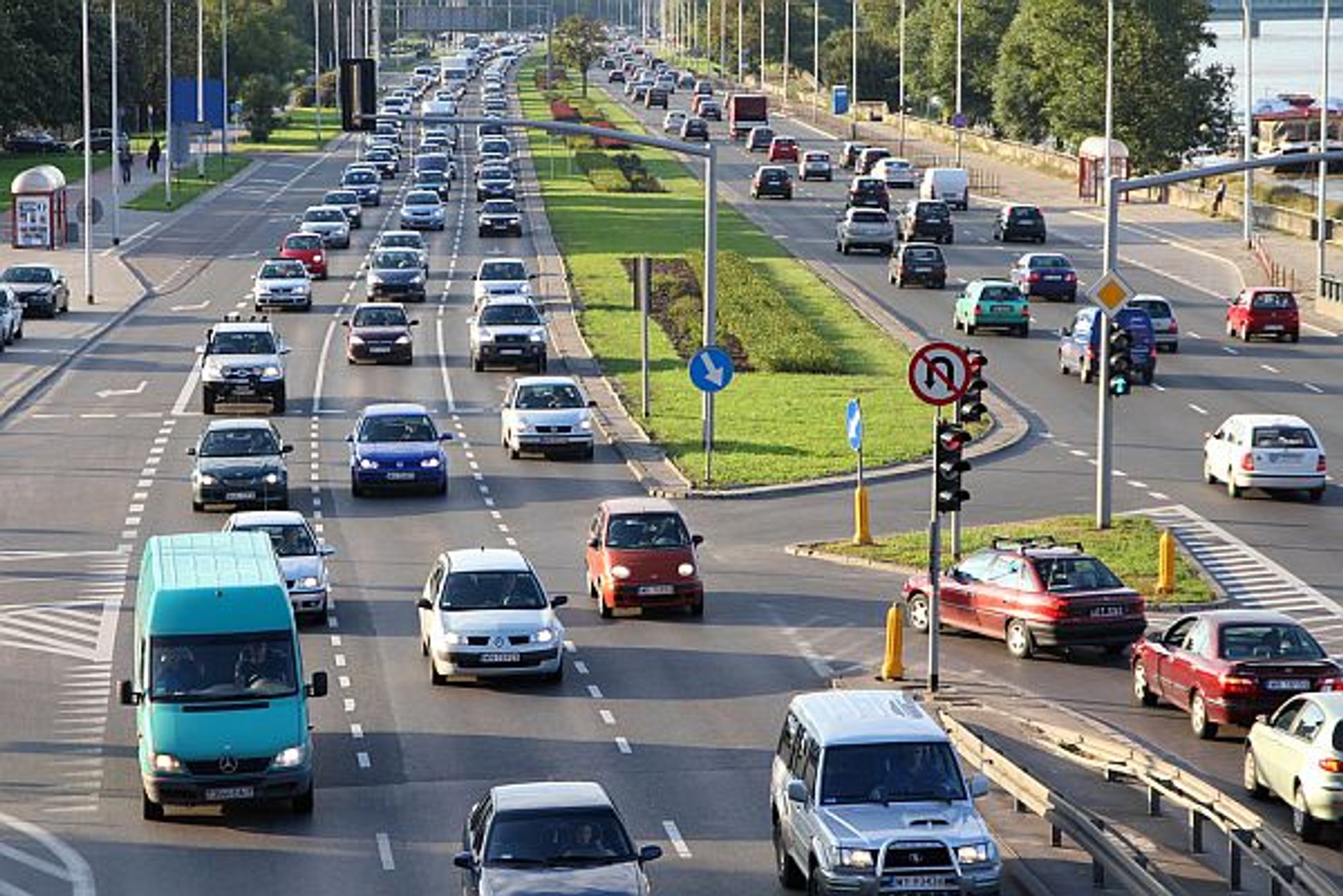 Korek - wzmożony ruch