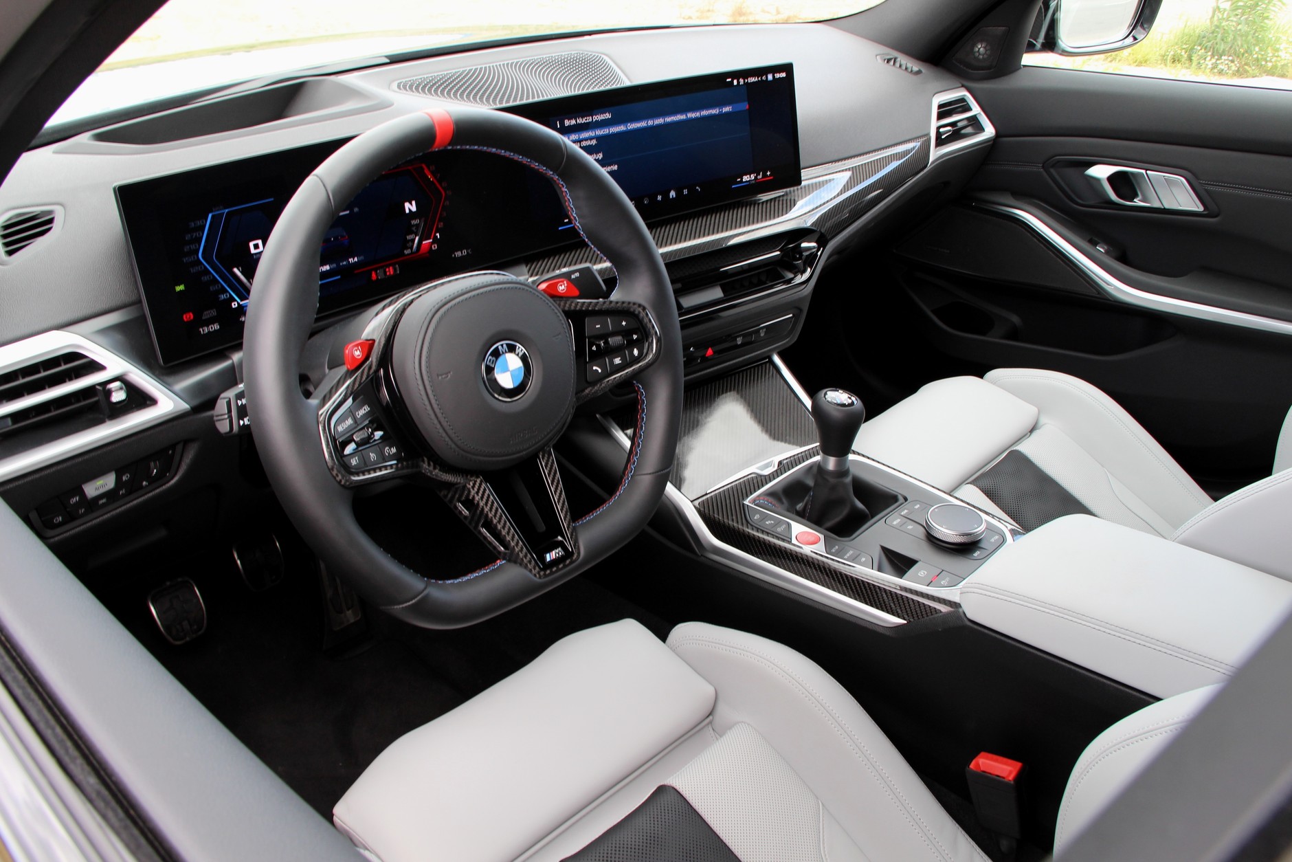 BMW M3 z ręczną skrzynią biegów