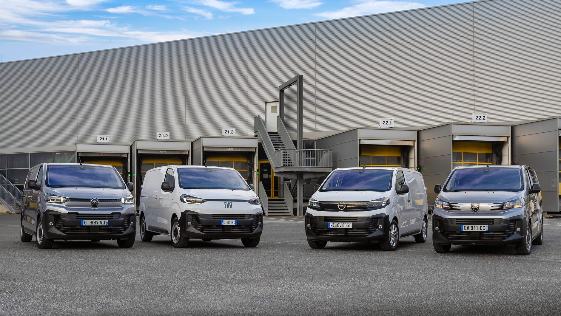 Citroen Jumpy, Fiat Scudo, Opel Vivaro, Peugeot Expert