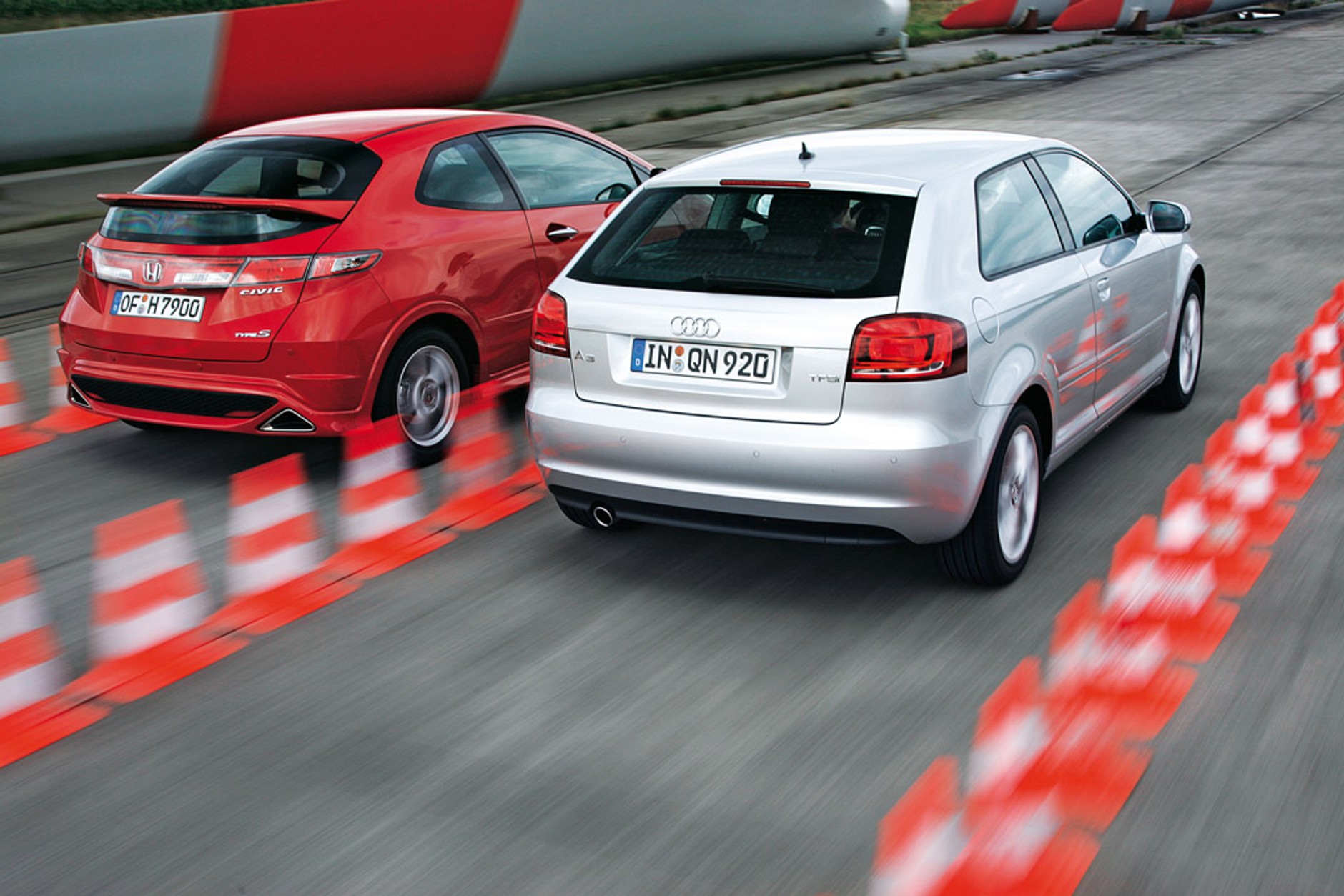 Audi A3 1.2 TFSI kontra Honda Civic 1.4 i-VTEC: Armagedon  z turbodoładowaniem