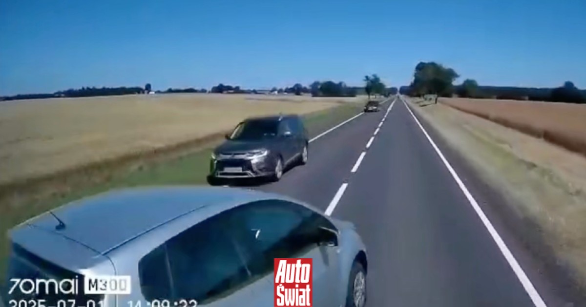 Beztroskie wyprzedzanie mogło skończyć się tragicznie. Policjanci odstąpili od mandatu