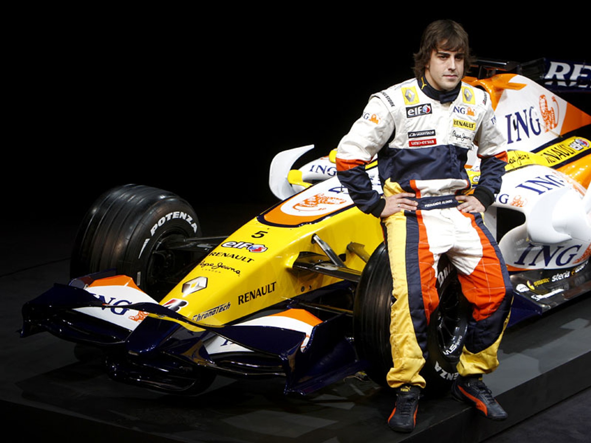 ING Renault F1 Team 2008 - kierowcy, historia