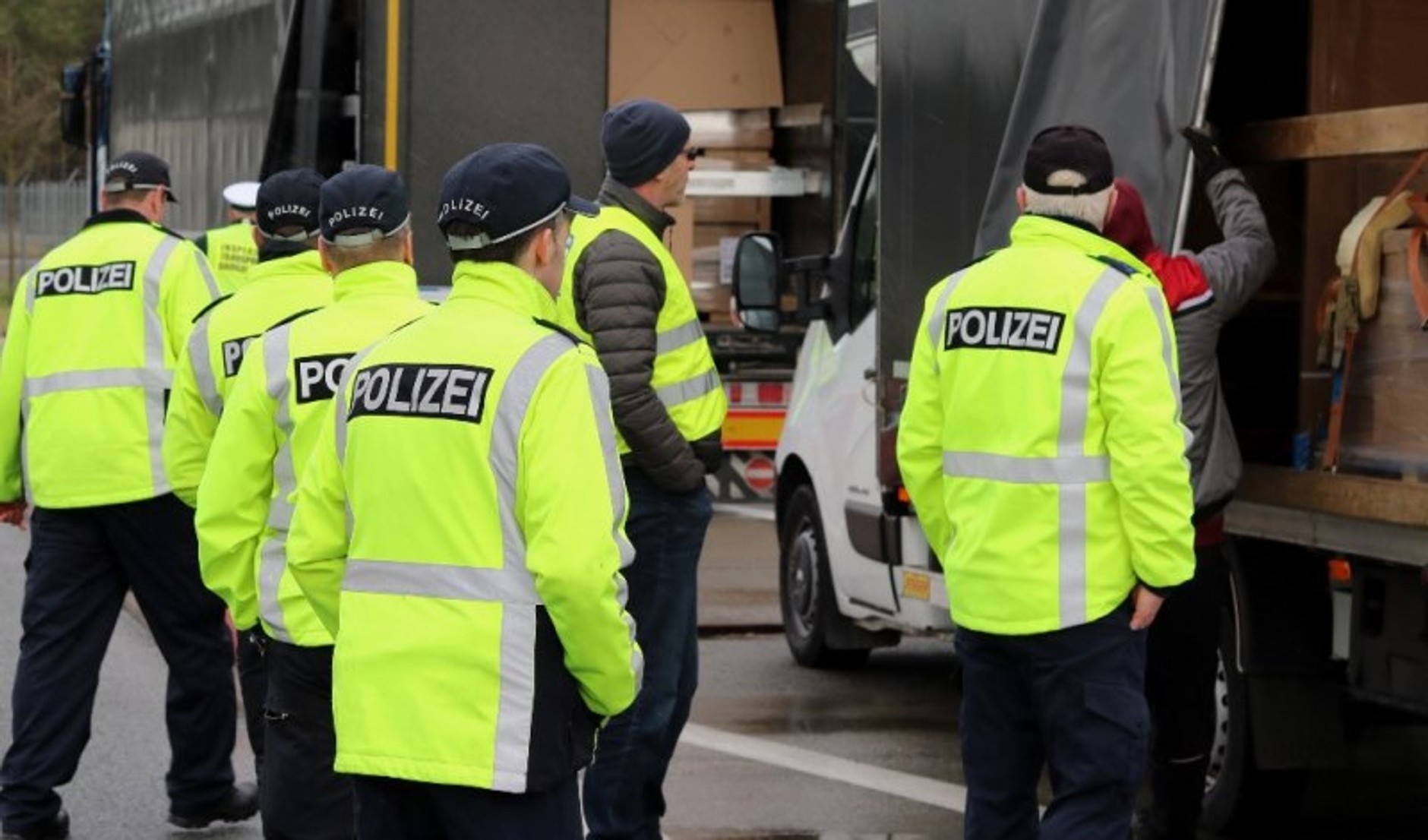 Kontrola ITD i niemieckiej policji