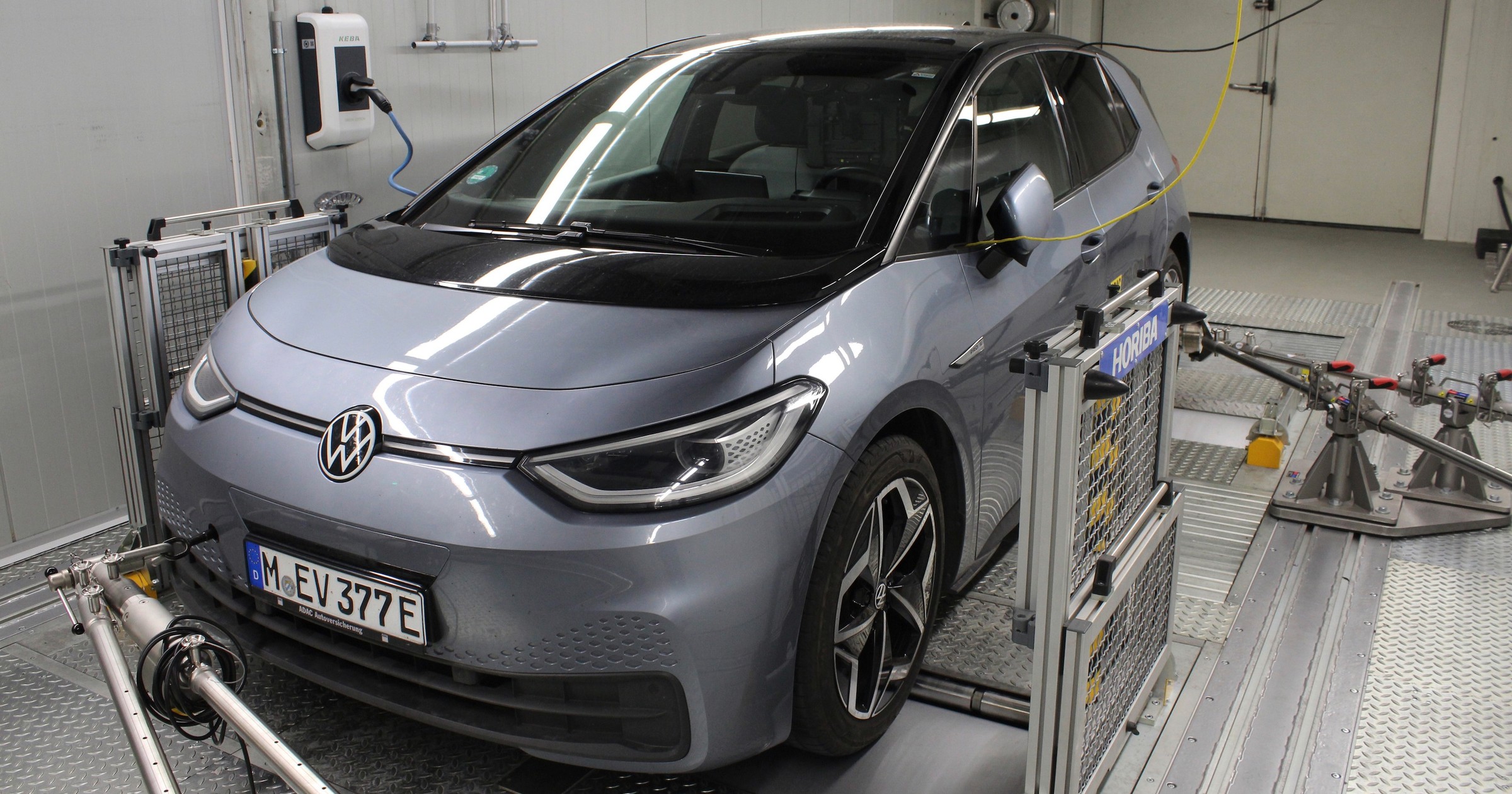 Volkswagen ID.3 w teście długodystansowym ADAC — zdj. przy przebiegu ok. 160 tys. km