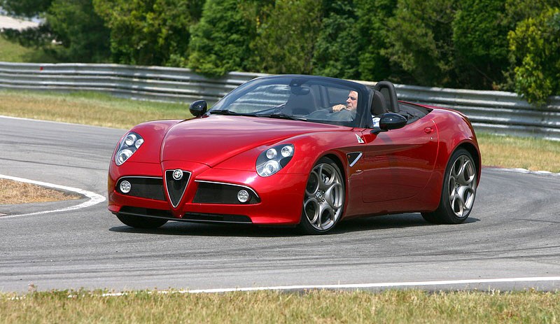 Alfa Romeo 8C Spider: pierwsze wrażenia z jazdy