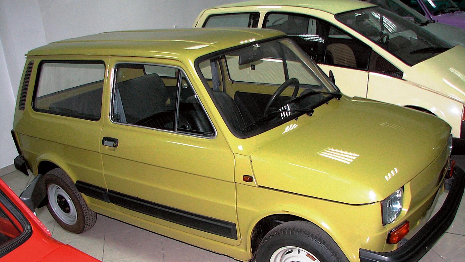 Fiat 126p Combi (1986 r.). Auto wyglądało naprawdę dobrze, ale ostatecznie nie zdecydowano się wdrożyć go do produkcji seryjnej.