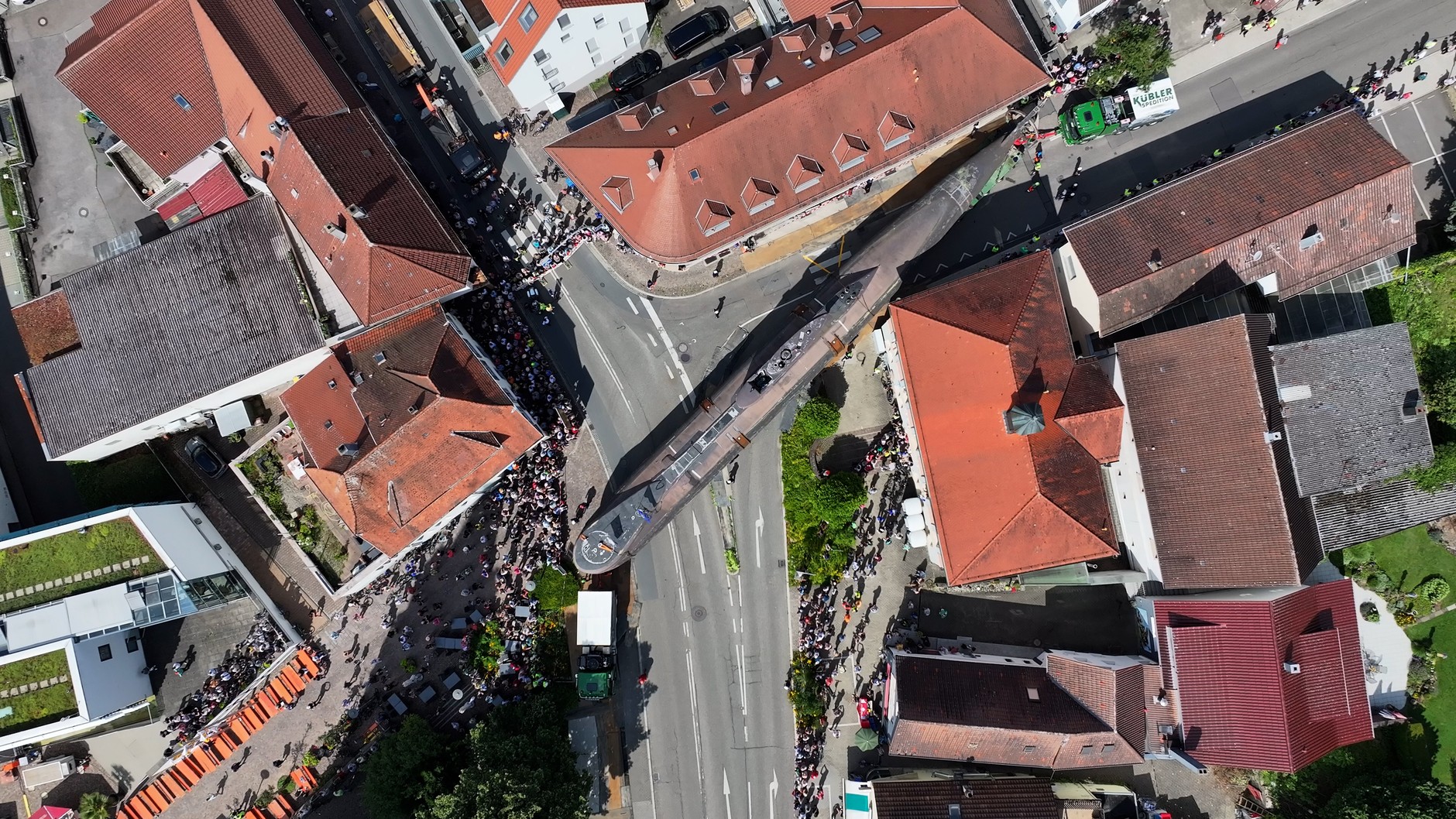 Transport okrętu podwodnego U17