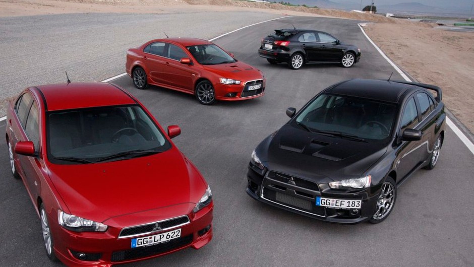 Mitsubishi Lancer (od 2007 r.) - gama modelowa