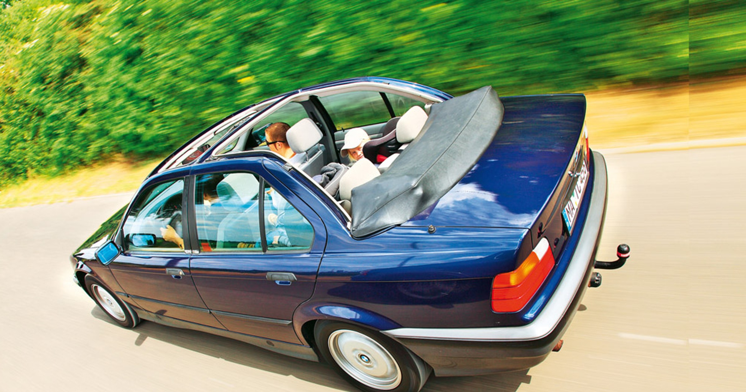 BMW E 36 Baur: kabriolet dla całej rodziny