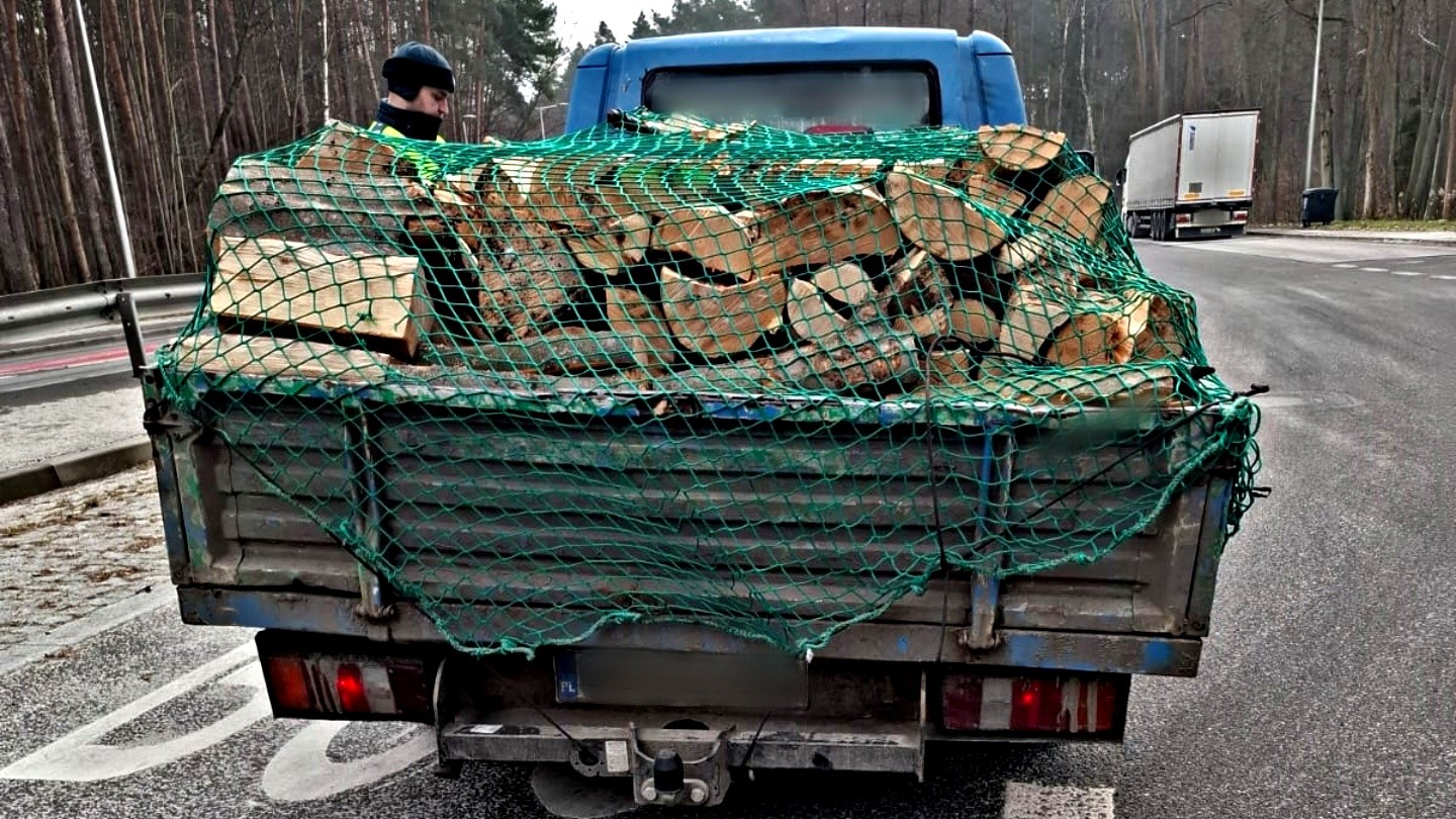 Przeciążony Volkswagen T4 zatrzymany przez inspektorów ITD