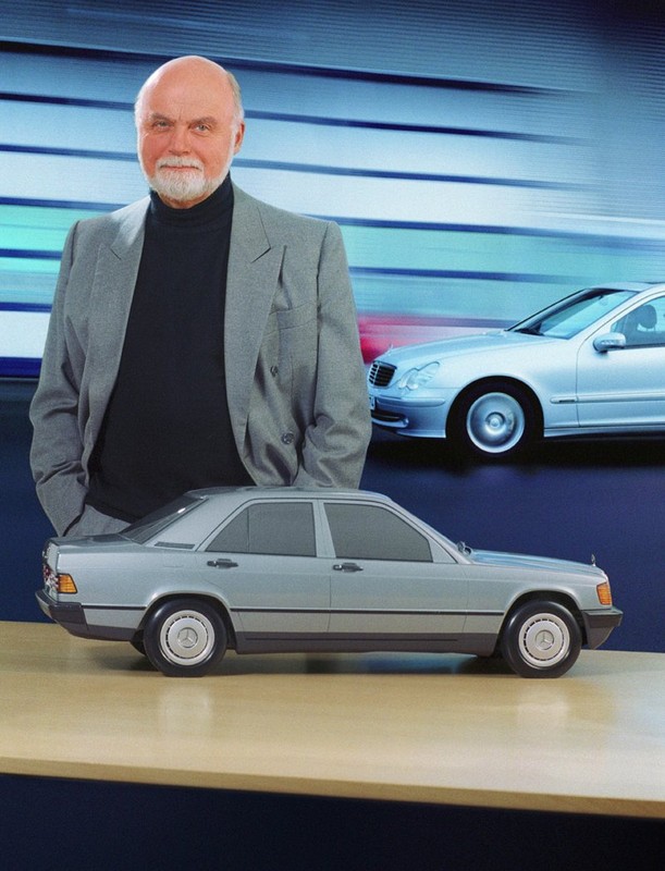 Designer Mercedesa Bruno Sacco wstąpił do galerii sław