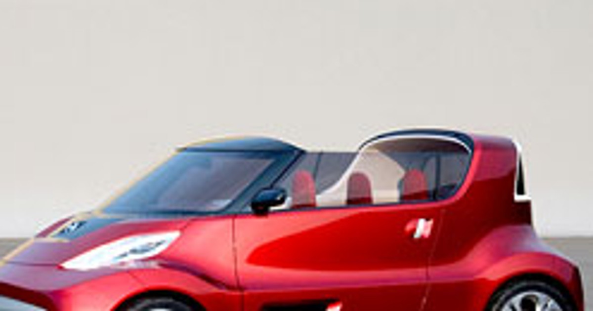 Nissan Round Box: roadster o kształcie zaokrąglonego sześcianu