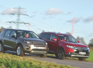 Land Rover Discovery Sport kontra Mitsubishi Outlander