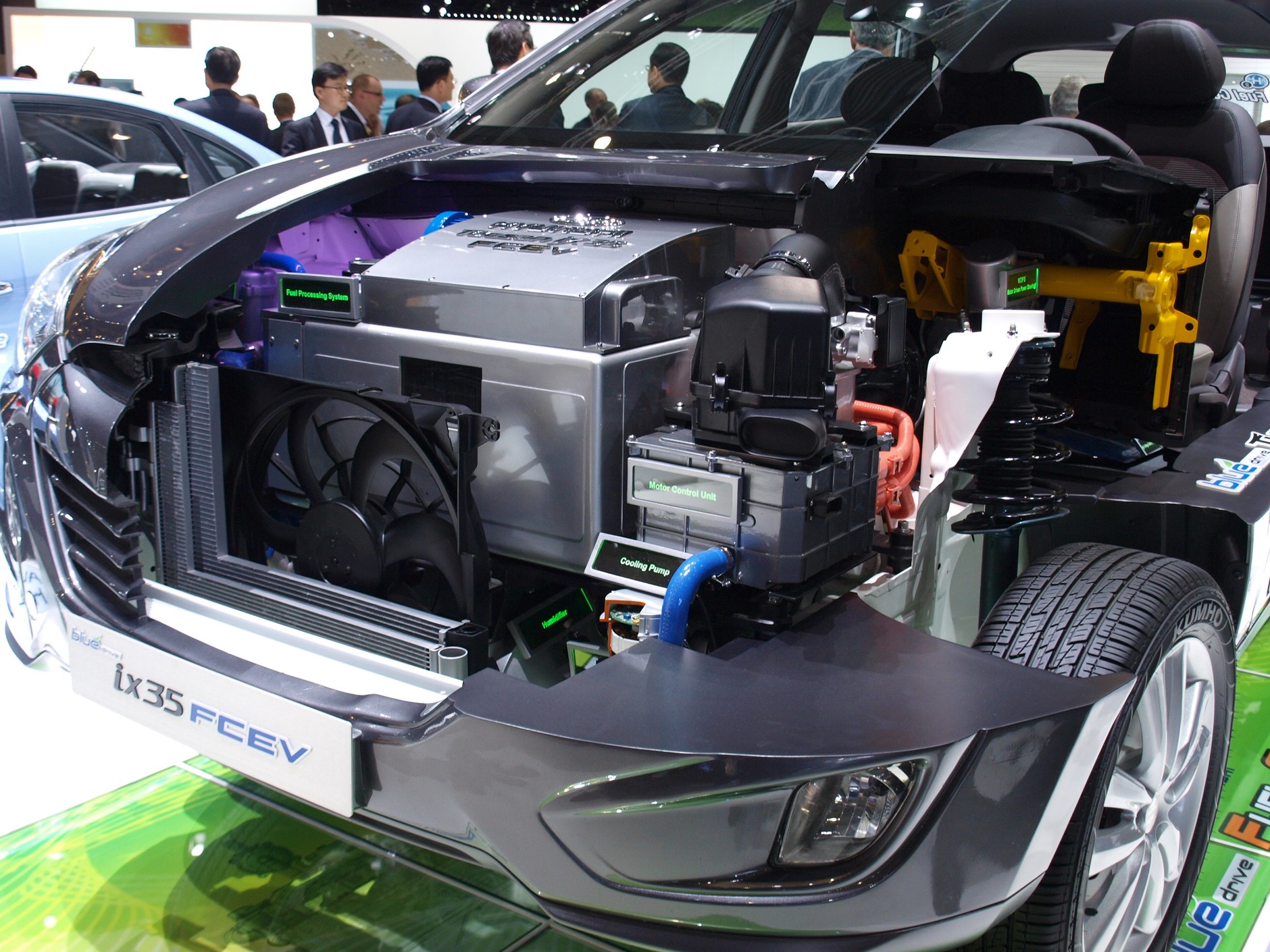 Hyundai ix35 FCEV – auto z elektrownią wodorową na pokładzie.