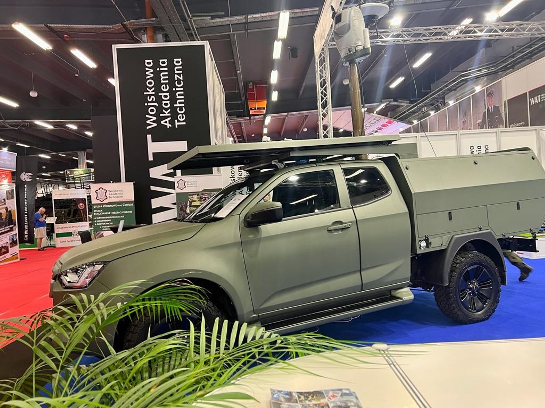 Prototypowy polski pojazd obserwacyjny na służbie w Straży Granicznej