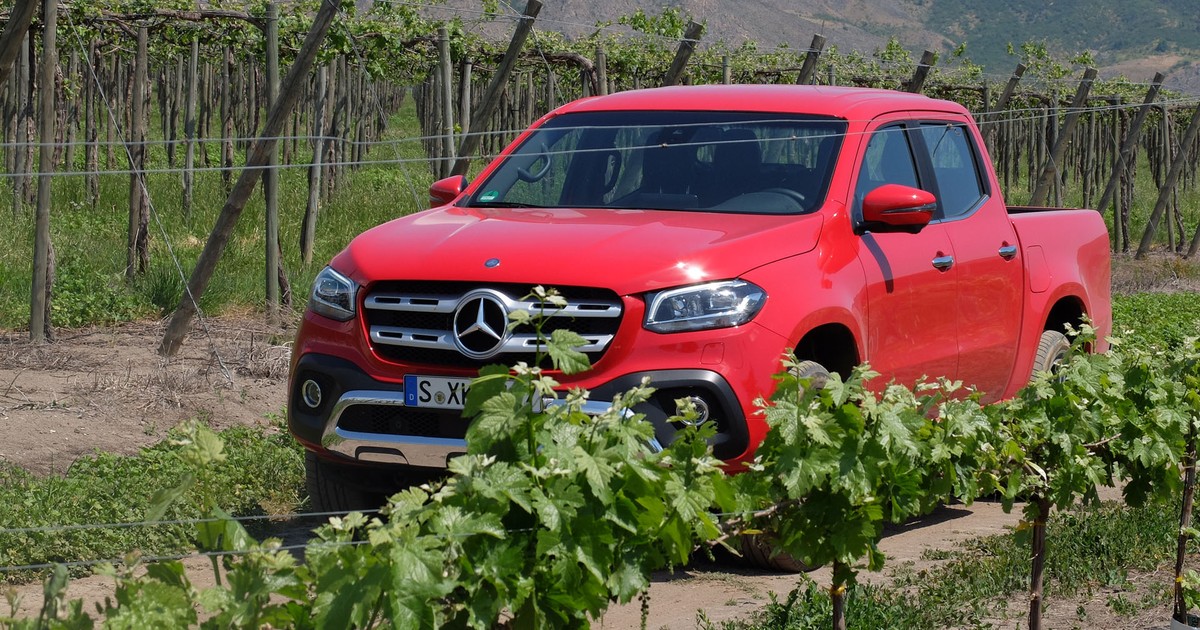 Mercedes klasy X - pracownik wyższego szczebla