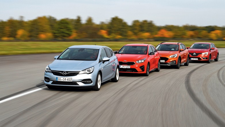 Porównanie: Opel Astra, Kia Ceed, Ford Focus i Renault Megane