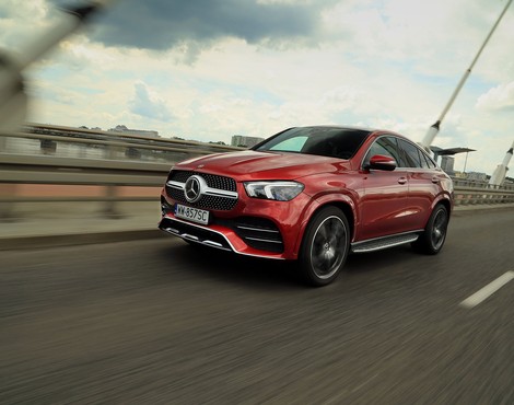 Mercedes GLE Coupe 400d - Coupe na szczudłach