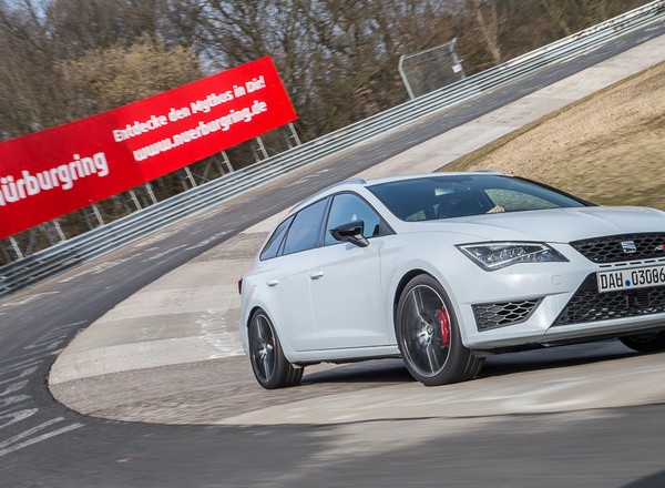 SEAT Leon ST CUPRA  z rekordem Nürburgringu