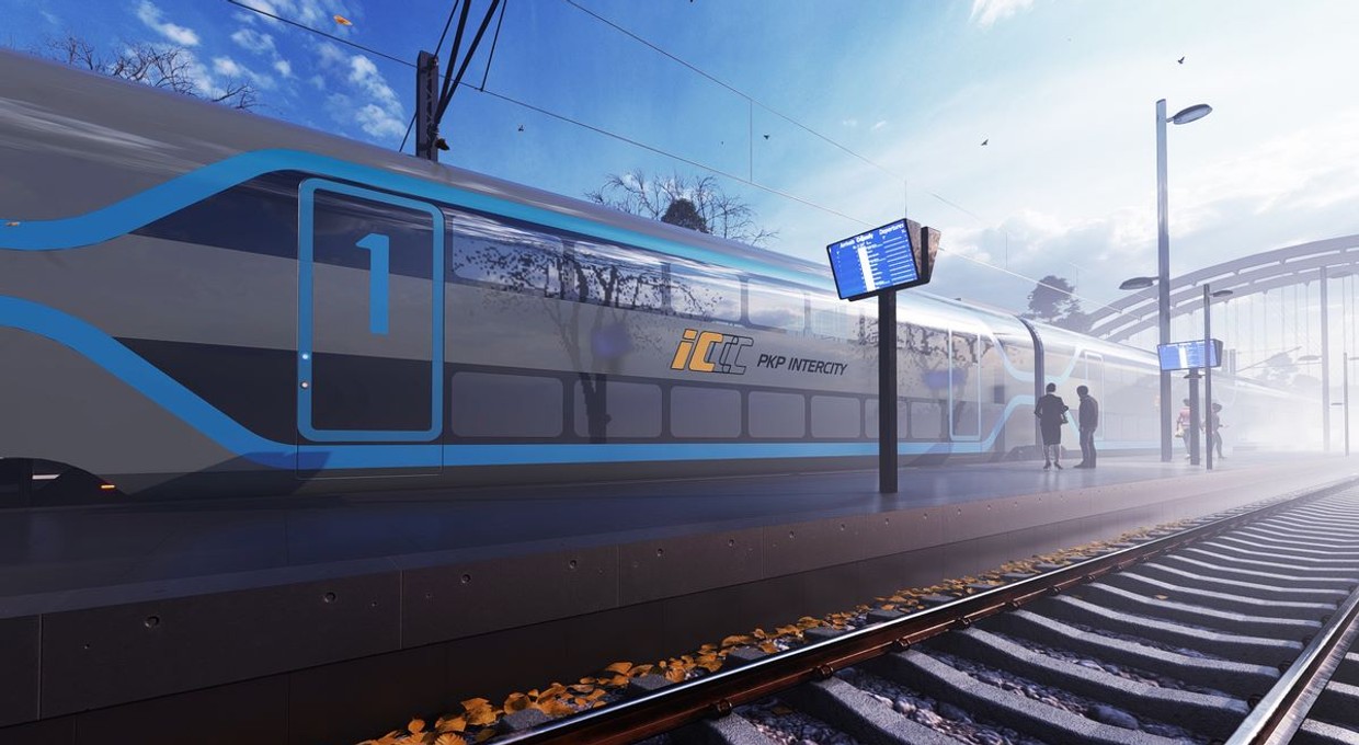 W Polsce powstaną najbardziej imponujące pociągi PKP Intercity. Dwa poziomy, 480 miejsc i 200 km na godz.