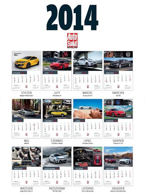 Katalog - „Nowości 2014” z ilustrowanym kalendarzem