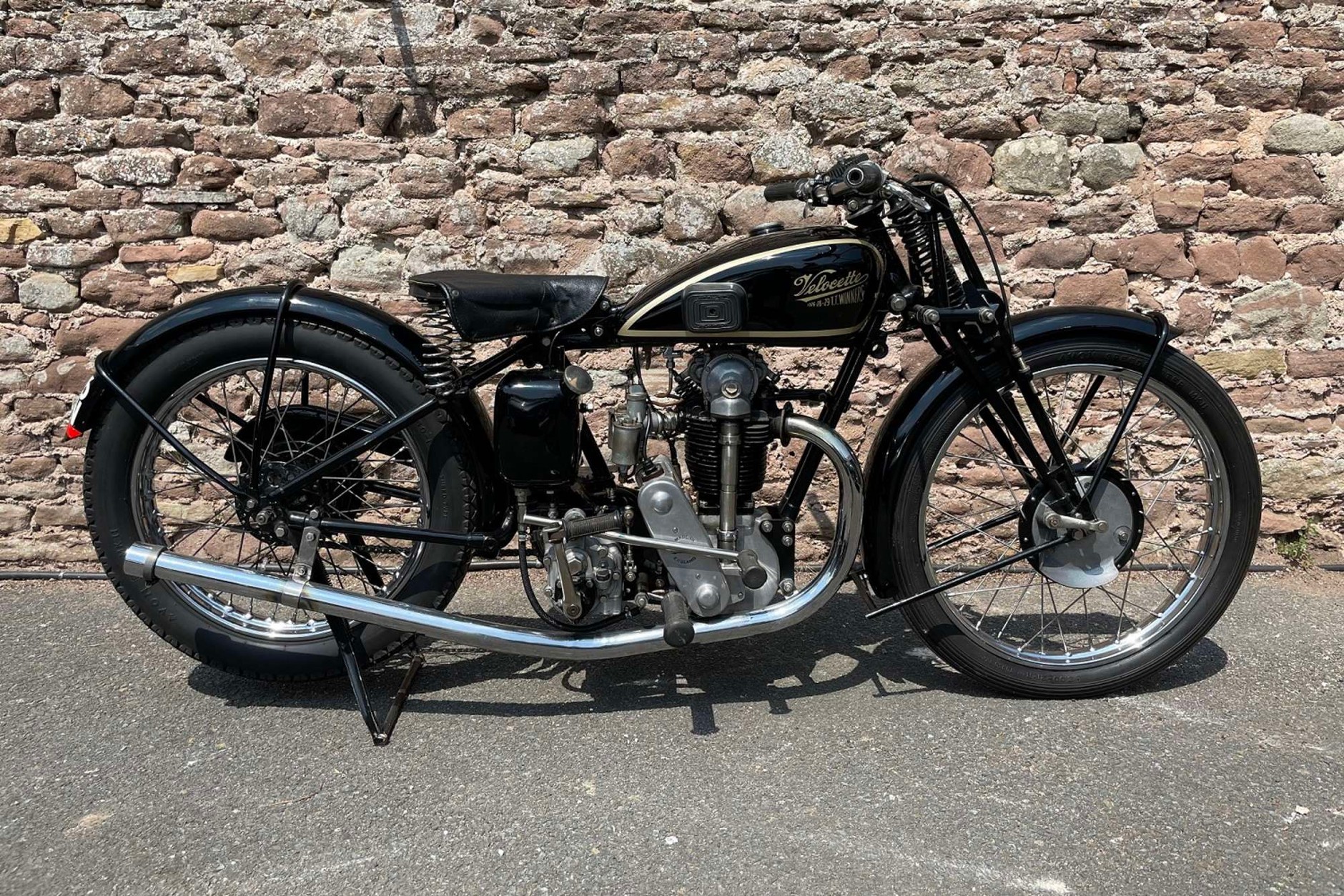 Jeszcze rower czy już motocykl? To Velocette KSS Mk1 z 1932 r.
