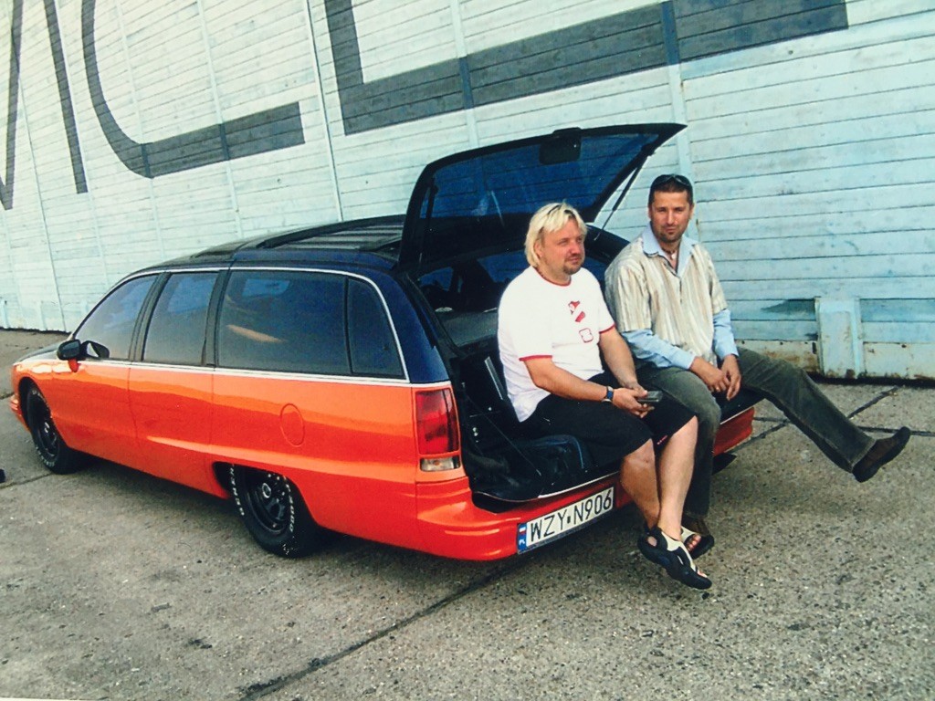 Maciej Zientarski z Maciejem "Siwym"  Pruszyńskim