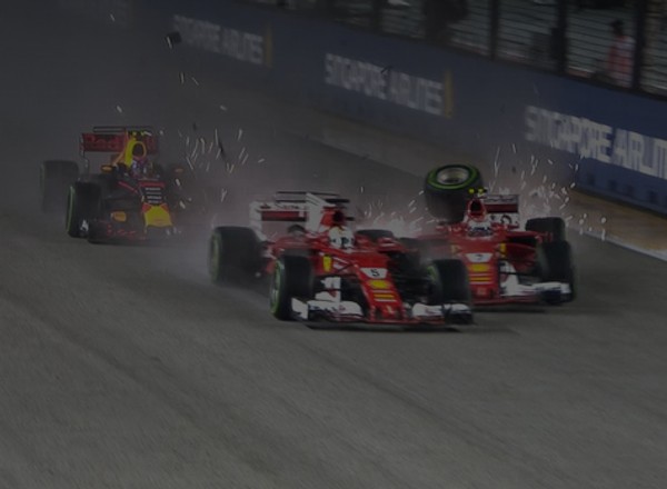 Grand Prix Singapuru 2017: dramat Ferrari