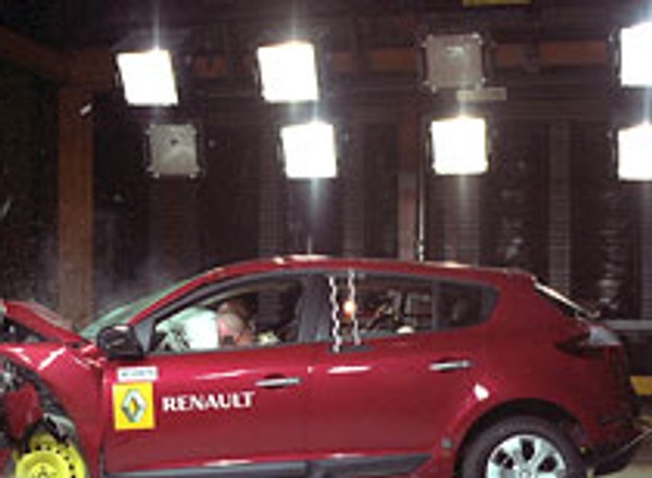 EuroNCAP: pięć gwiazdek dla Renault Megane