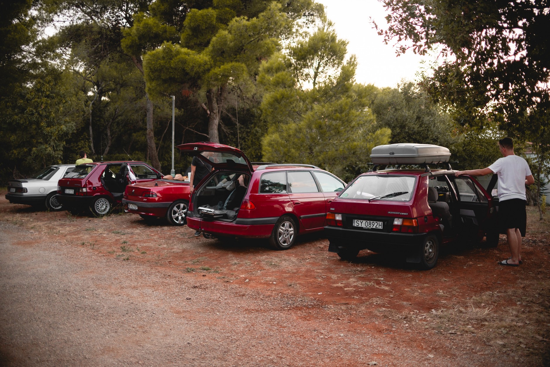 Pięciu reprezentantów gruzowego konwoju