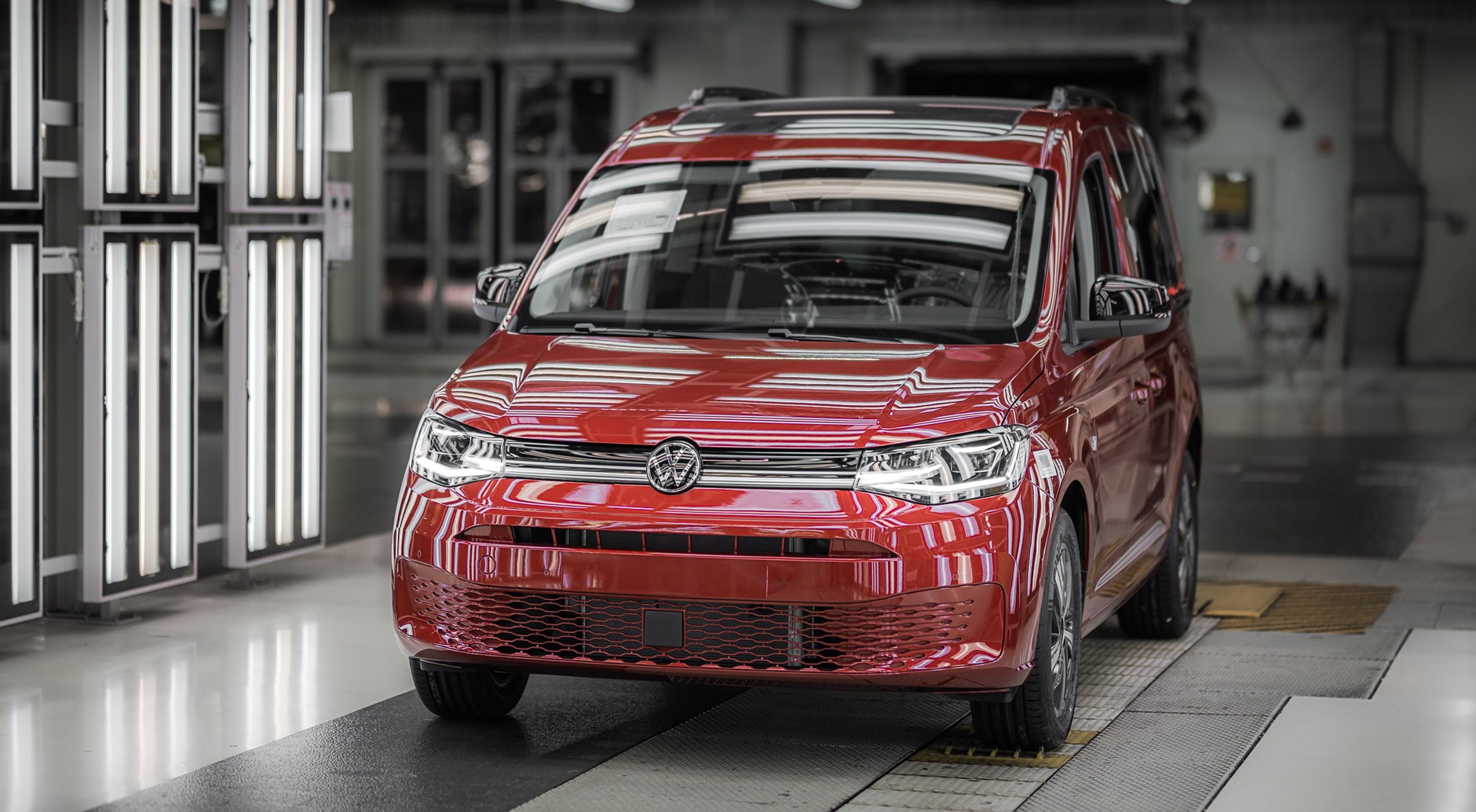 Produkcja nowego Volkswagena Caddy w zakładach w Poznaniu