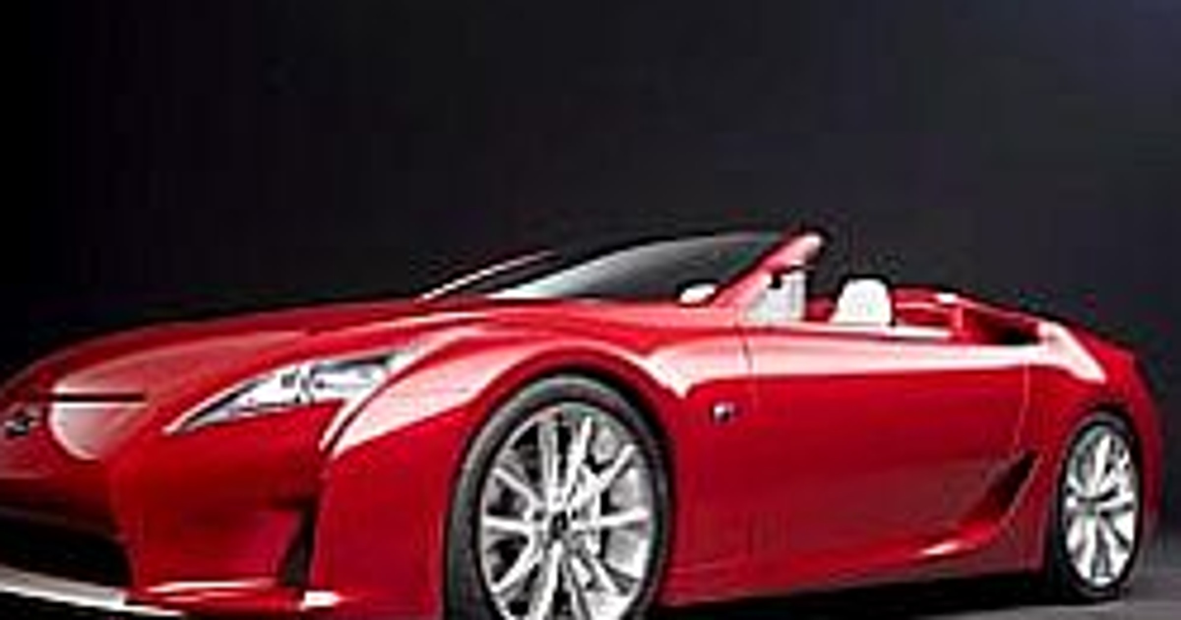 Detroit 2008: Lexus LF-A Roadster – lexusowy roadster