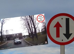 Kierowca Audi zajechał drogę bez przyczyny. Potem jeszcze się kłócił [WIDEO]