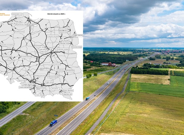 Wielkie podsumowanie GDDKiA. Rok 2025 r. na mapach i w listach. Wiemy, co będzie w tym