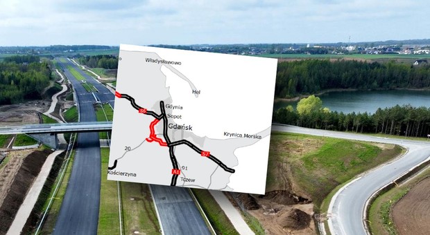 Czas na przebudowę Obwodnicy Trójmiasta. GDDKiA ma środki. I całą masę informacji o S6, A1 i S7