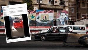 Rebelianci plądrują pałac al-Asada. Pokazali, co znaleźli w garażu