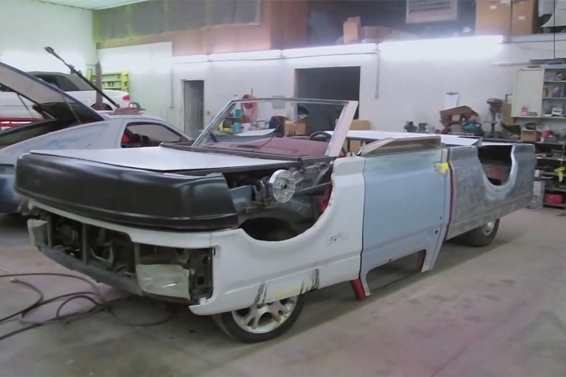 Auto postawione na głowie