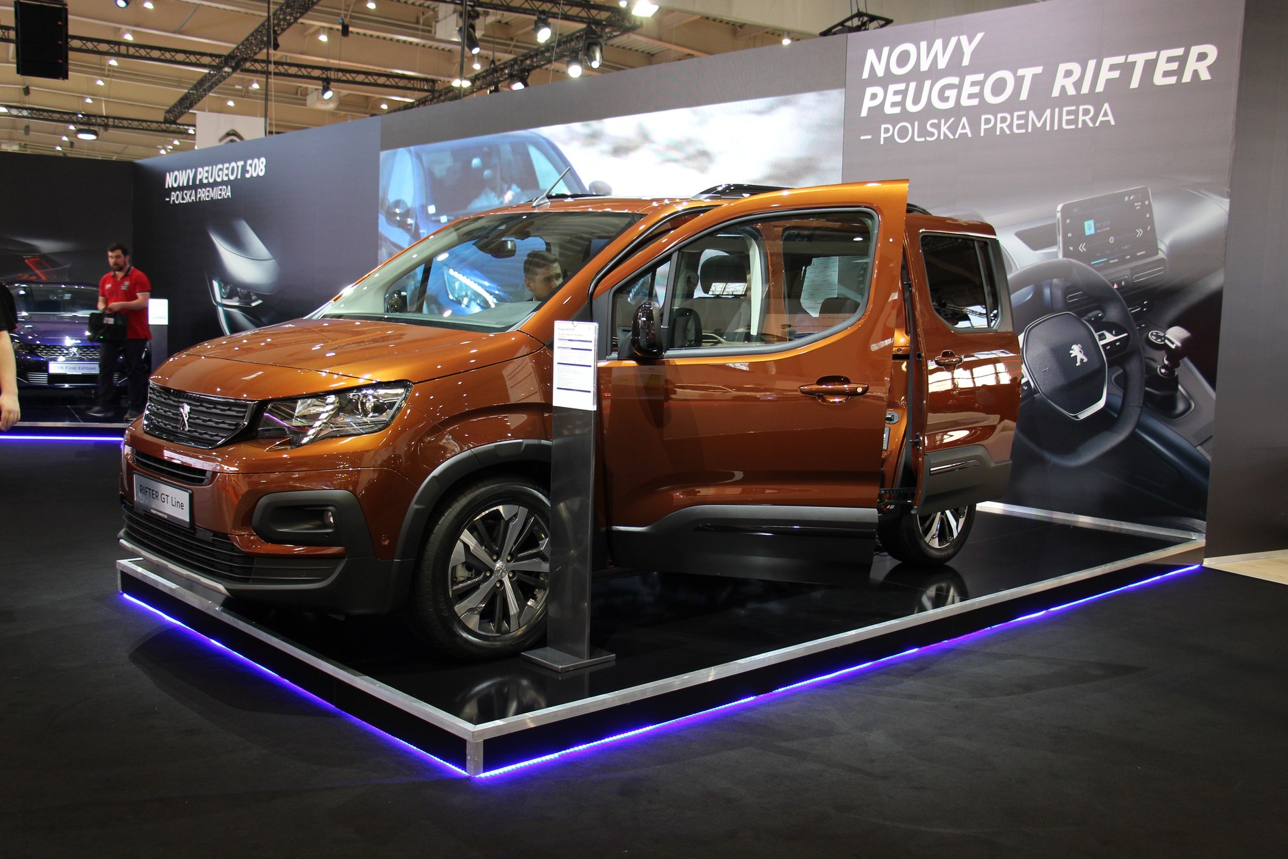 Peugeot podczas Poznań Motor Show