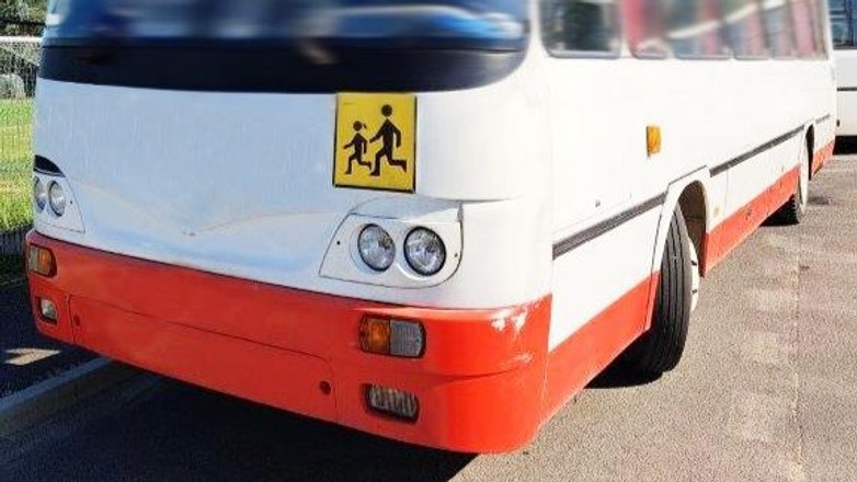 Kontrola ITD autobusu przewożącego dzieci do szkoły (województwo dolnośląskie; maj 2024 r.)