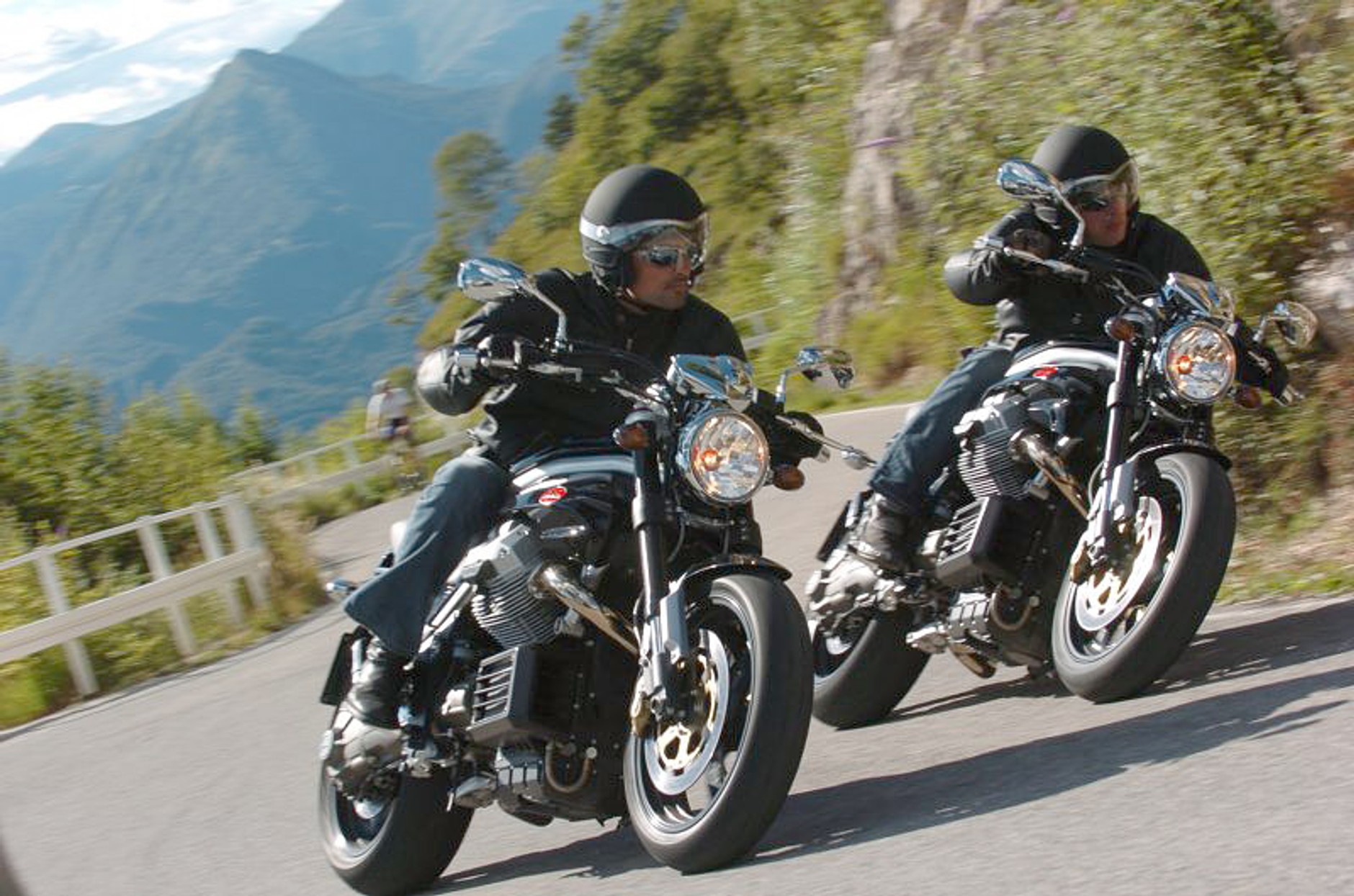 Aprilia i Moto Guzzi, czyli dzień w Górach Izerskich