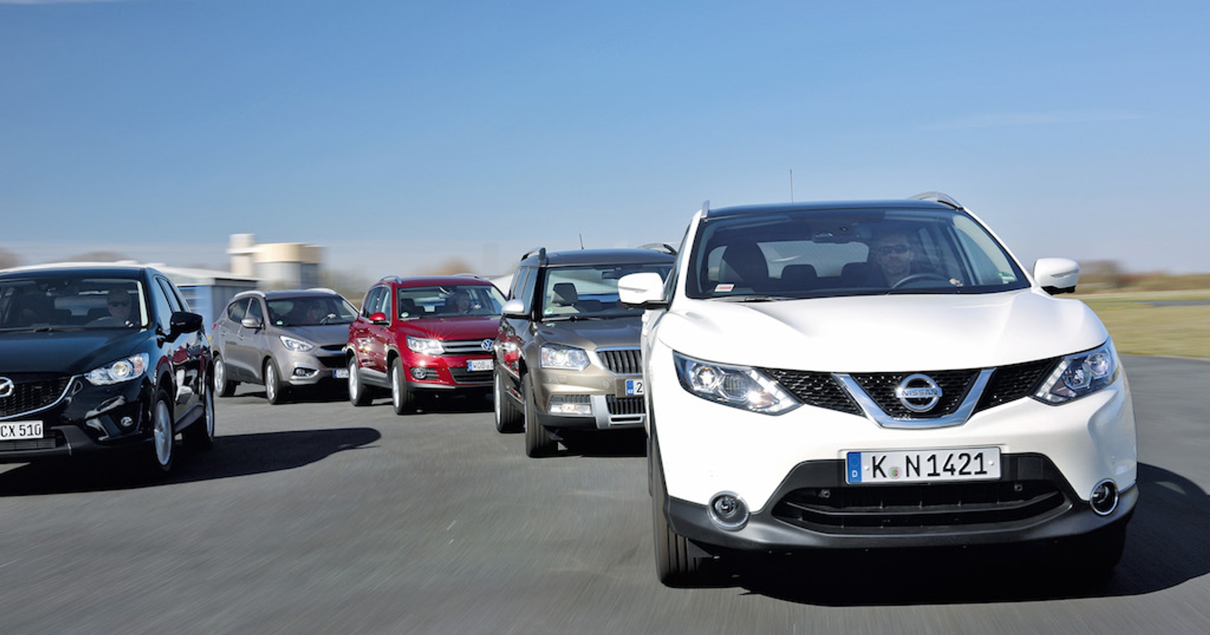 Kompaktowe SUV-y z dieslem - porównanie