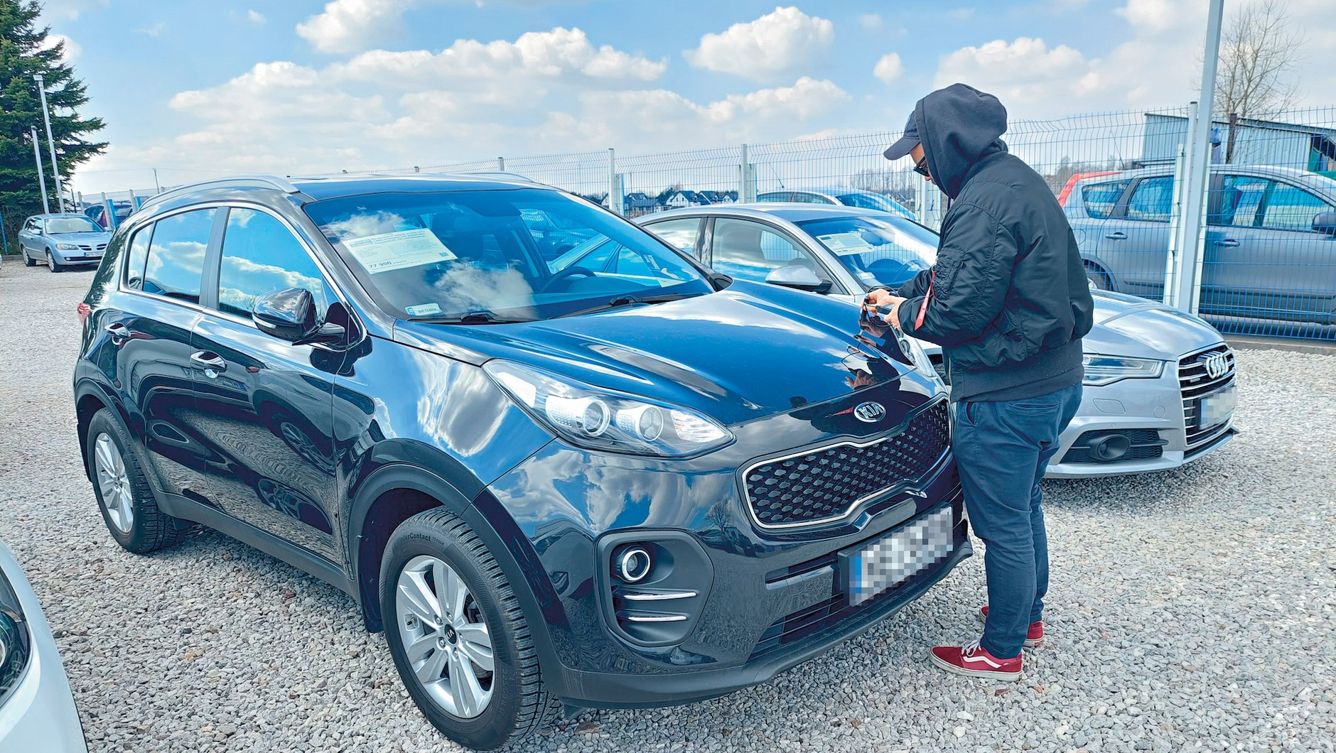 Oględziny używanej Kii Sportage