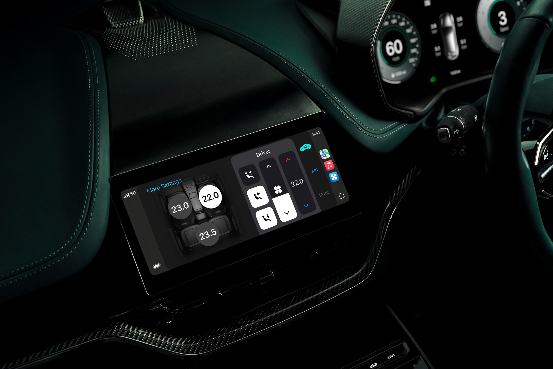 Aston Martin Apple CarPlay Ultra