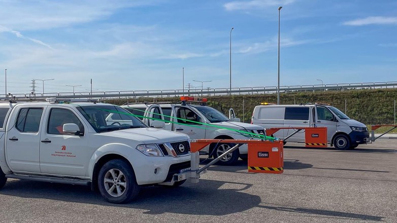 Pomiary porównawcze georadarów na trasie S7