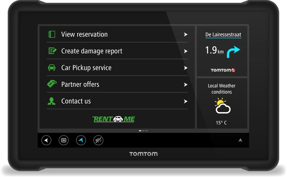 TomTom Bridge ma ułatwić kontakt z obsługą wypożyczalni w razie awarii