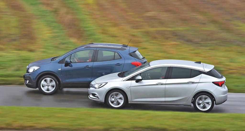 Opel Mokka kontra Opel Astra
