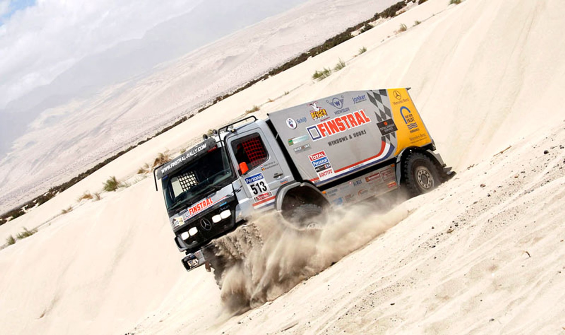 Rajd Dakar 2010: Przygoński 8. (8. etap na żywo, klasyfikacja, foto - Willy Weyens)