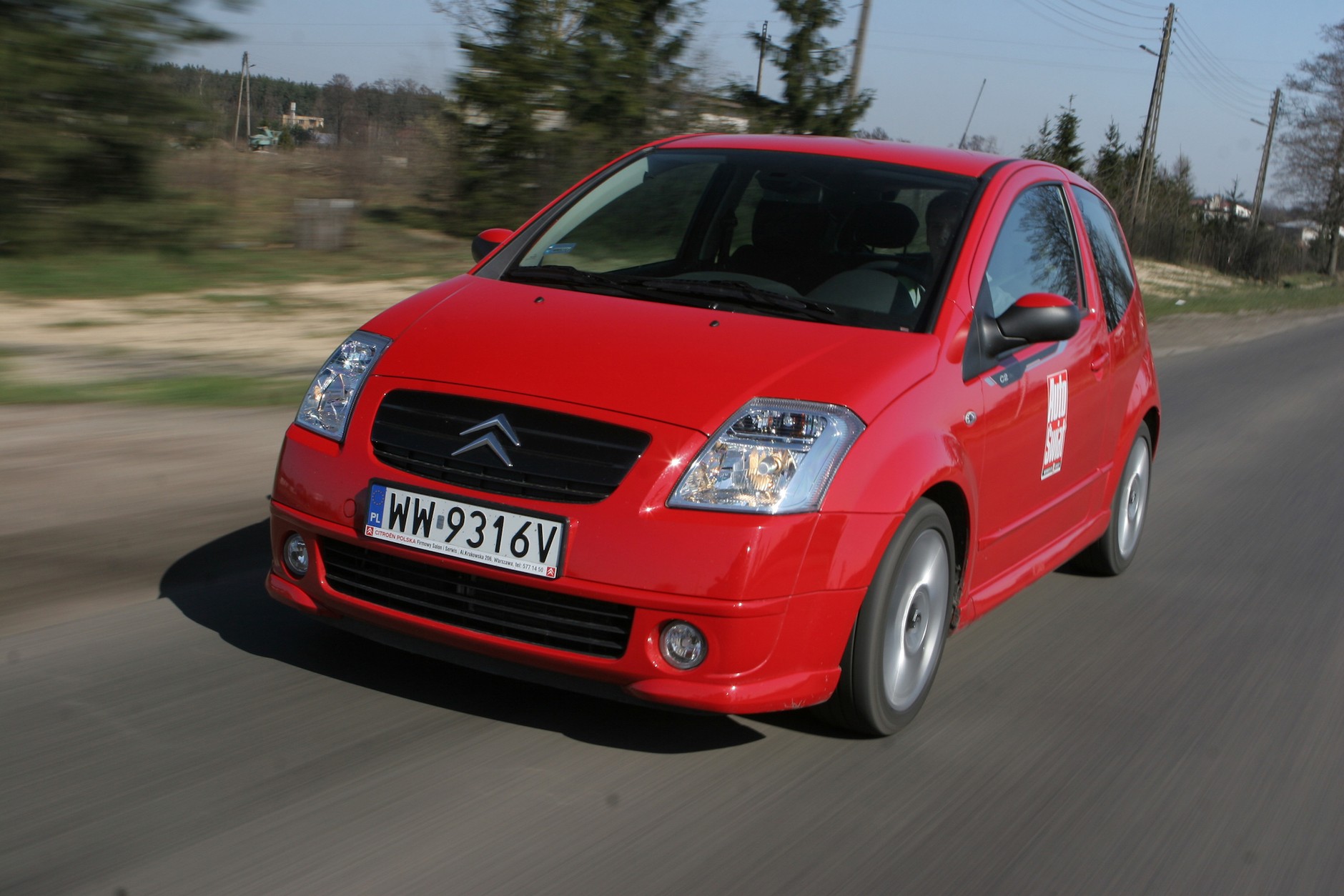 Citroen C2 VTS by Loeb z 2007 r. za 10 000 zł